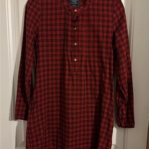 Red Plaid Men's Shirt